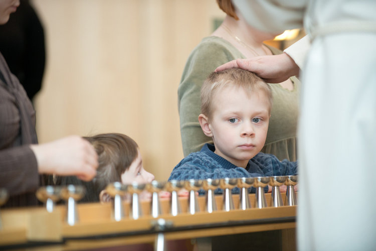 Ekaluokkalaisten siunaaminen Vanhassa kirkossa Ekaluokkalaisten siunaaminen Vanhassa kirkossa