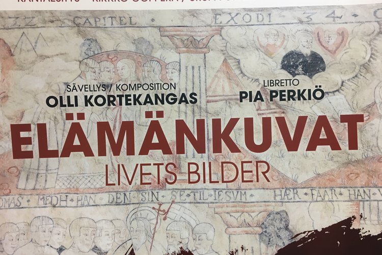 Elämänkuvat kirkko-oopperan esitys, säv. Olli Kortekangas Elämänkuvat kirkko-oopperan esitys, säv. Olli Kortekangas