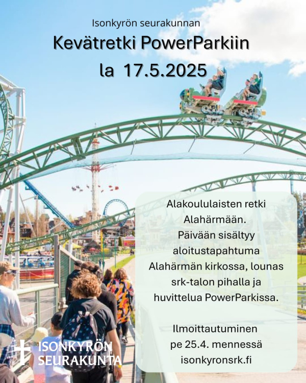 Kevätretki PowerParkiin Alakoululaisten retki PowerParkiin