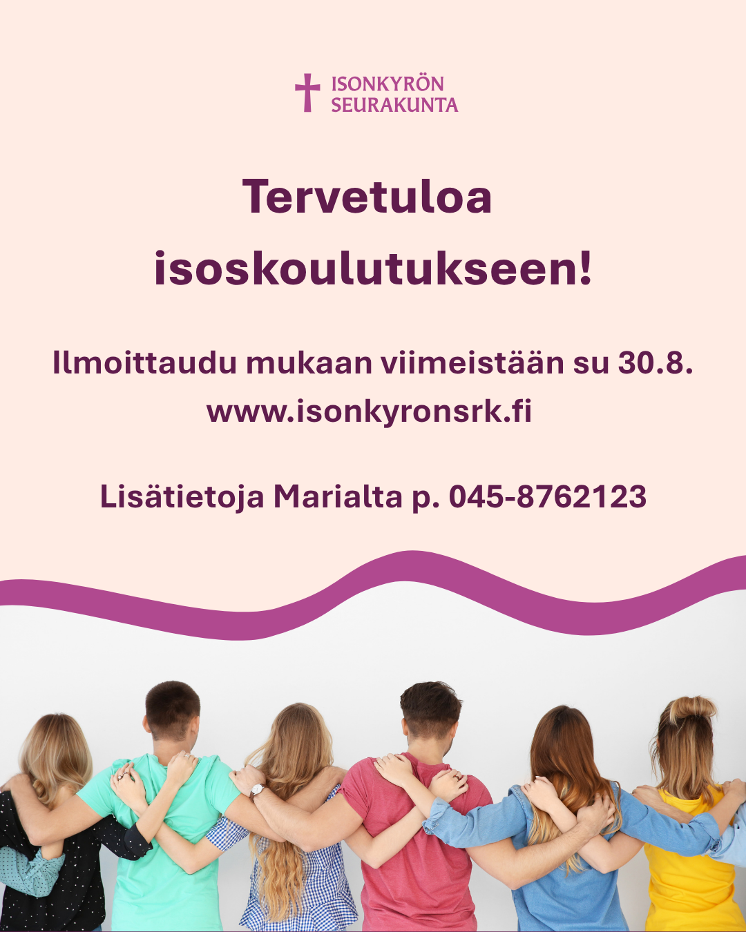 Tervetuloa isoskoulutukseen!